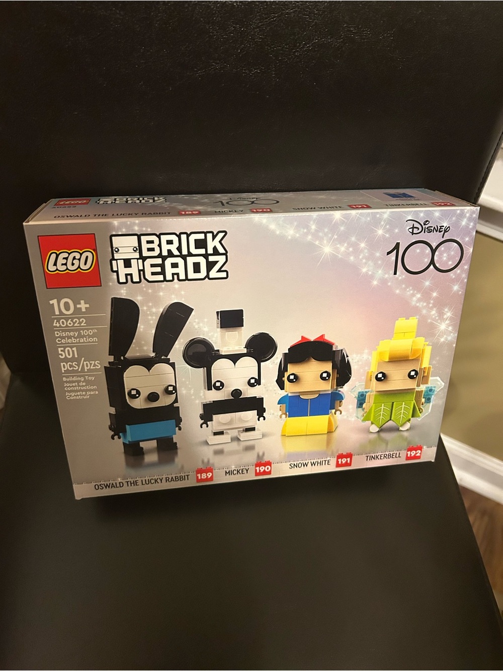 LEGO BRICKHEADZ: Disney 100th Celebration (40622) Discontinued set . Sealed New